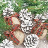 Ubrousky MAKI L (20ks) Twine Baubles with Cones Ubrousky MAKI L (20ks) Twine Baubles with Cones