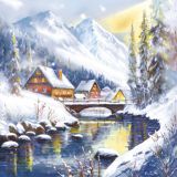 Ubrousky MAKI L (20ks) Winter Wonderland Ubrousky MAKI L (20ks) Winter Wonderland
