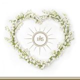 Ubrousky MAKI L (20ks) Communion Heart Gold