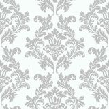 Ubrousky MAKI L (20ks) White & Silver Wallpaper