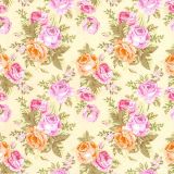 Ubrousky MAKI L (20ks) Pastel Roses Wallpaper