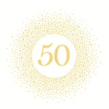 Ubrousky MAKI L (20ks) 50 Golden Dots
