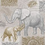 Ubrousky MAKI L (20ks) Indian Style Elephants