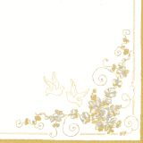 Ubrousky MAKI L (20ks) White Doves