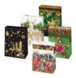 Vánoční papírová taška T10 sestava 25 ,balení 10 ks Vánoční papírová taška T10 sestava 25 ,balení 10 ks