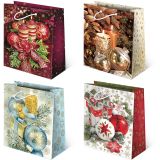 Tašky dárkové PAW SC XL Vánoční dekor ,balení 10 ks Tašky dárkové PAW SC XL Vánoční dekor ,balení 10 ks