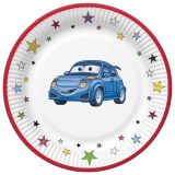Papírový talíř malý - Cartoon Cars