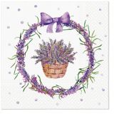 Ubrousky PAW TETE L (20ks) Lavender Basket