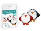 kreativní set - tučňák 2ks, PVC krabička 1041873 kreativní set - tučňák 2ks, PVC krabička 1041873