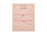 gifty - Lovely Friends náramek - rg. plated Flower 1042797 gifty - Lovely Friends náramek - rg. plated Flower 1042797