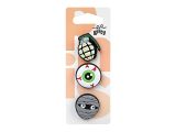 gifty - Silikonová sada 3 pinů dobrodruh 1042846 gifty - Silikonová sada 3 pinů dobrodruh 1042846
