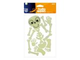samolepky Halloween gelové svítící kostry mix 1042923 samolepky Halloween gelové svítící kostry mix 1042923