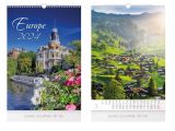 kalendář 2024 nástěnný Europe 1061437