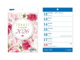 kalendář 2026 A6 Trhací 1061626