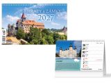 kalendář 2027 stolní Hrady a zámky 1061749