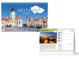 kalendář 2027 stolní Města a obce ČR 1061758