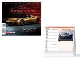 kalendář 2027 stolní mini Automobily 1061761