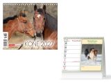 kalendář 2027 stolní mini Koně 1061764 kalendář 2027 stolní mini Koně 1061764