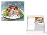 kalendář 2027 stolní mini Sladké potěšení 1061770