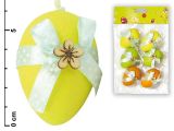 vajíčka plast 6cm/6ks mix S34019A 2221085
