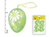 vajíčka plast 6cm/6ks zelená S34032G 2221087