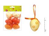 vajíčka plast 6cm/6ks mix S150067/O 2221121