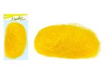 dekorační sisal 20g žlutý 2221462