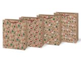 taška vánoční set 4ks L LUX KRAFT mix V12(260x320x138) 5252991 taška vánoční set 4ks L LUX KRAFT mix V12(260x320x138) 5252991