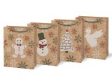 taška vánoční set 4ks M LUX KRAFT mix V7 (190x250x90) 5252993 taška vánoční set 4ks M LUX KRAFT mix V7 (190x250x90) 5252993