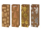 taška vánoční set 4ks T12 KRAFT mix V29 (120x360x85) 5252996