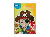omalovánky se samolepkami Zábavné tváře 210x295mm/16s 5301254