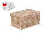 krabice dárková vánoční B-V008-D 22x14x11cm 5371033