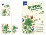 dopisní papír barevný LUX 5+10 (Čtyřlístek) 5550369