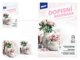 dopisní papír barevný LUX 5+10 (Květy) 5550372