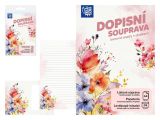 dopisní papír barevný LUX 5+10 (Květy) 5550399