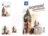 dopisní papír barevný LUX 5+10 (Big Ben) 5550403