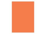 Barevný papír pro výtvarné účely A3/100listů/80g , oranžový, EKO