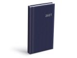 diář 2027 D802 PVC tmavě modrý 90x170mm 7781599
