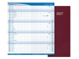 diář 2027 M101/PVC měsíční vínový 7781649