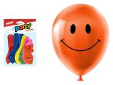 balónek nafukovací 12ks sáček smile 23 cm mix 8000108