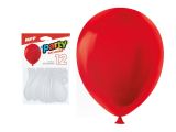 balónek nafukovací 12ks sáček standard 26cm červený 8000196