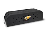 gifty - Dvojitý silikonový penál černý + 1 pin zdarma 8071400