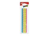dortové svíčky tenké 24ks 17cm 8800149