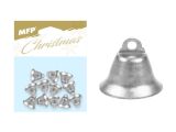 zvonečky 1,7cm/12ks stříbrné 8882341 zvonečky 1,7cm/12ks stříbrné 8882341