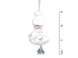 sněhulák stříbrný 15cm YX-09565D1S 8885216 sněhulák stříbrný 15cm YX-09565D1S 8885216