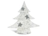 stromeček bílý vánoční 30cm R2337 8885940