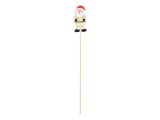 zápich santa dřevo natur 7cm/29cm 8886139