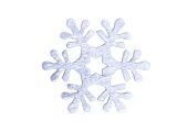 dekorace vločky 12ks stříbrné dřevo 4cm 8886417 dekorace vločky 12ks stříbrné dřevo 4cm 8886417