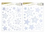 okenní fólie vánoce glitr VA027 Stříbrné 30x42cm 3091 8886451