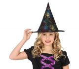 Dětský čarodějnický klobouk pavučiny